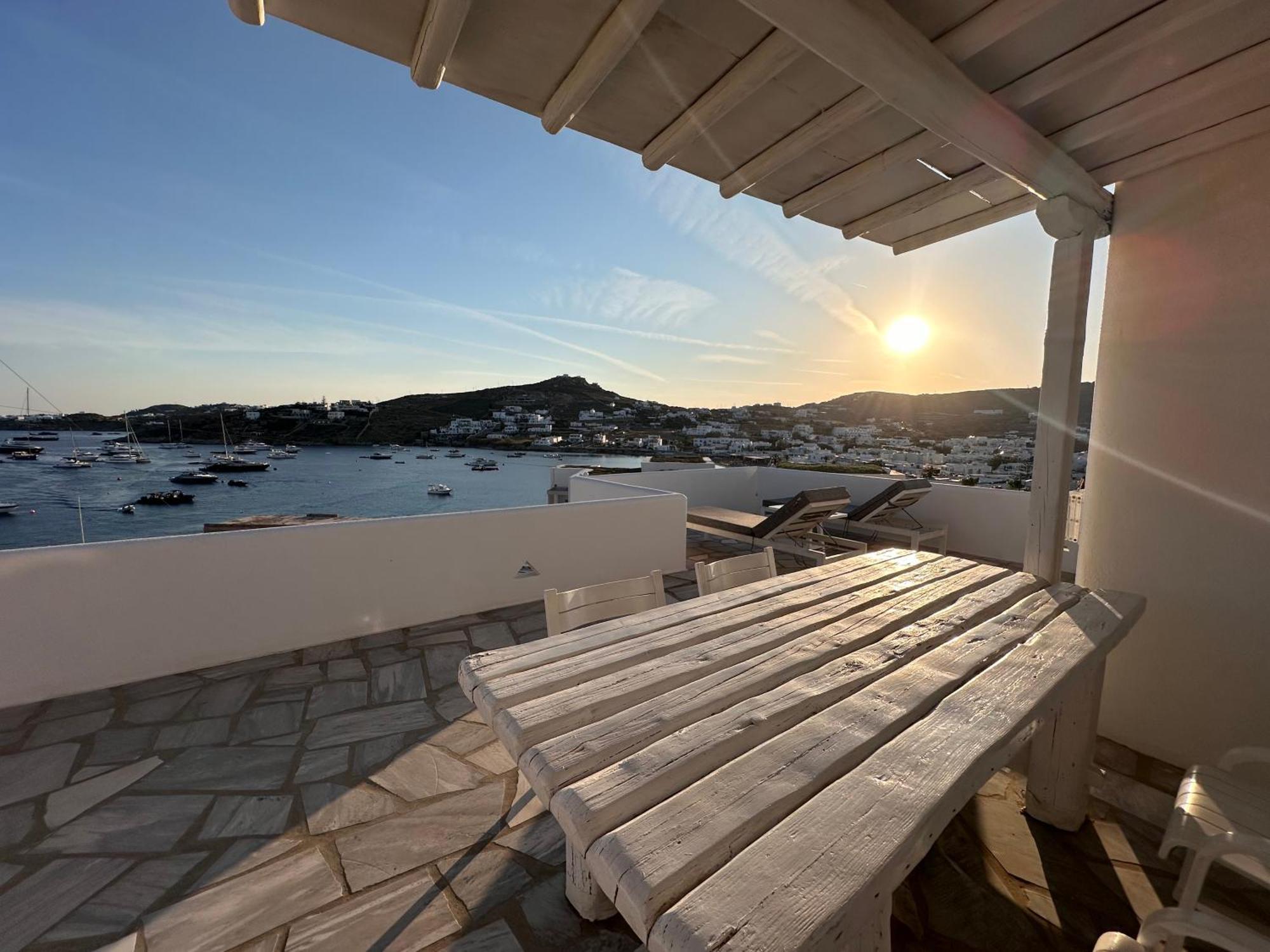 Revel Mykonos 3 Lägenhet Ornos  Exteriör bild