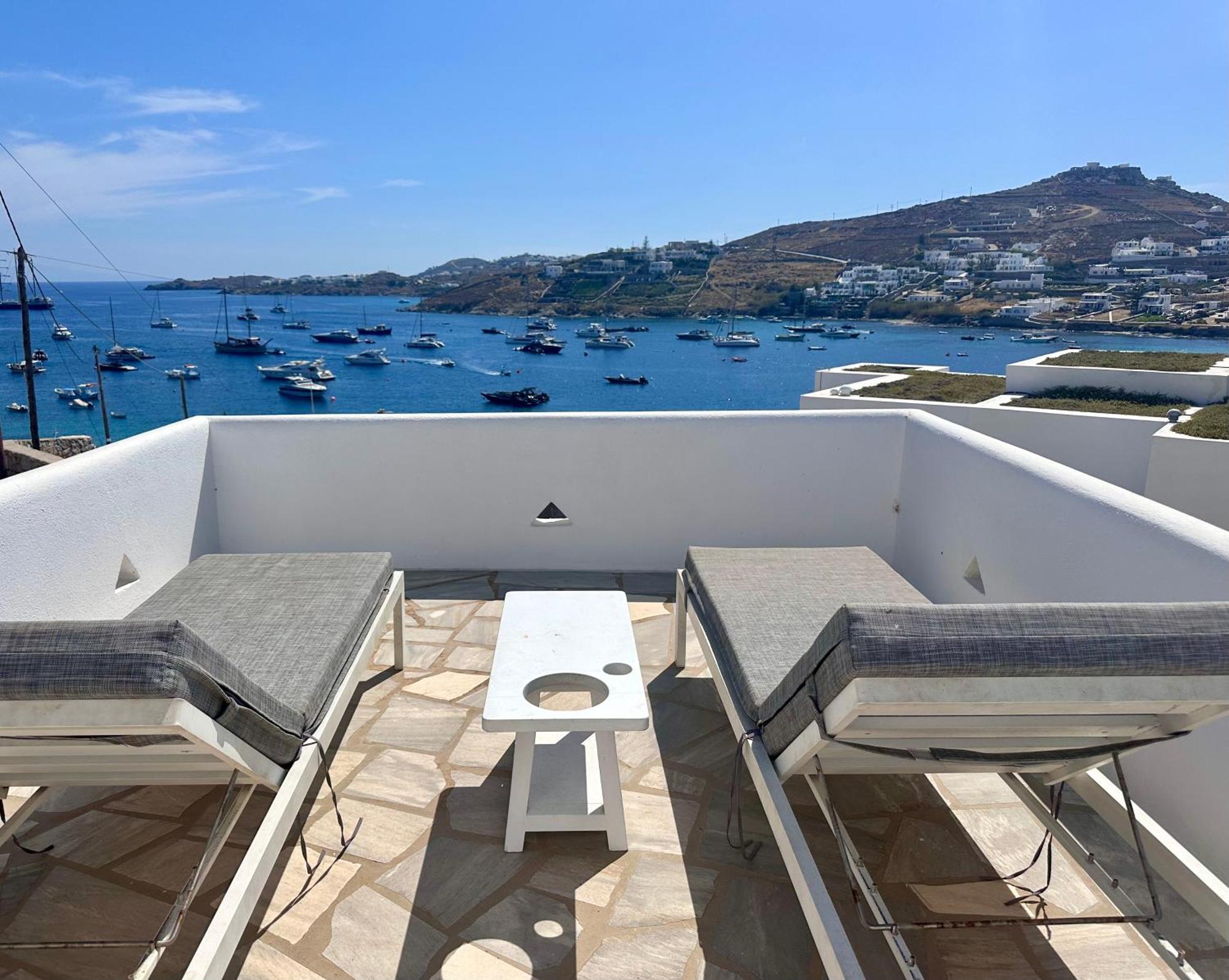 Revel Mykonos 3 Lägenhet Ornos  Exteriör bild
